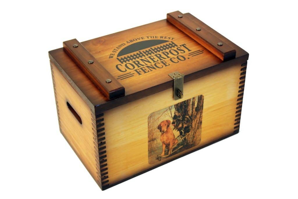 Custom Large Ammunition Box - Relic Wood