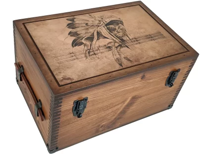 American Indian Chief Keepsake Box