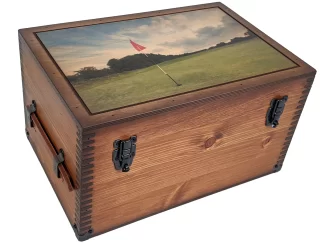 Golf Course Keepsake Box
