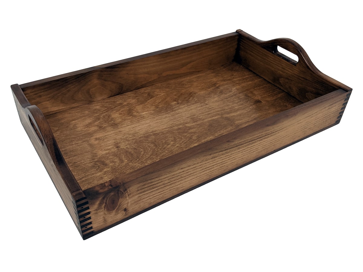 Custom Large Display Tray - Relic Wood
