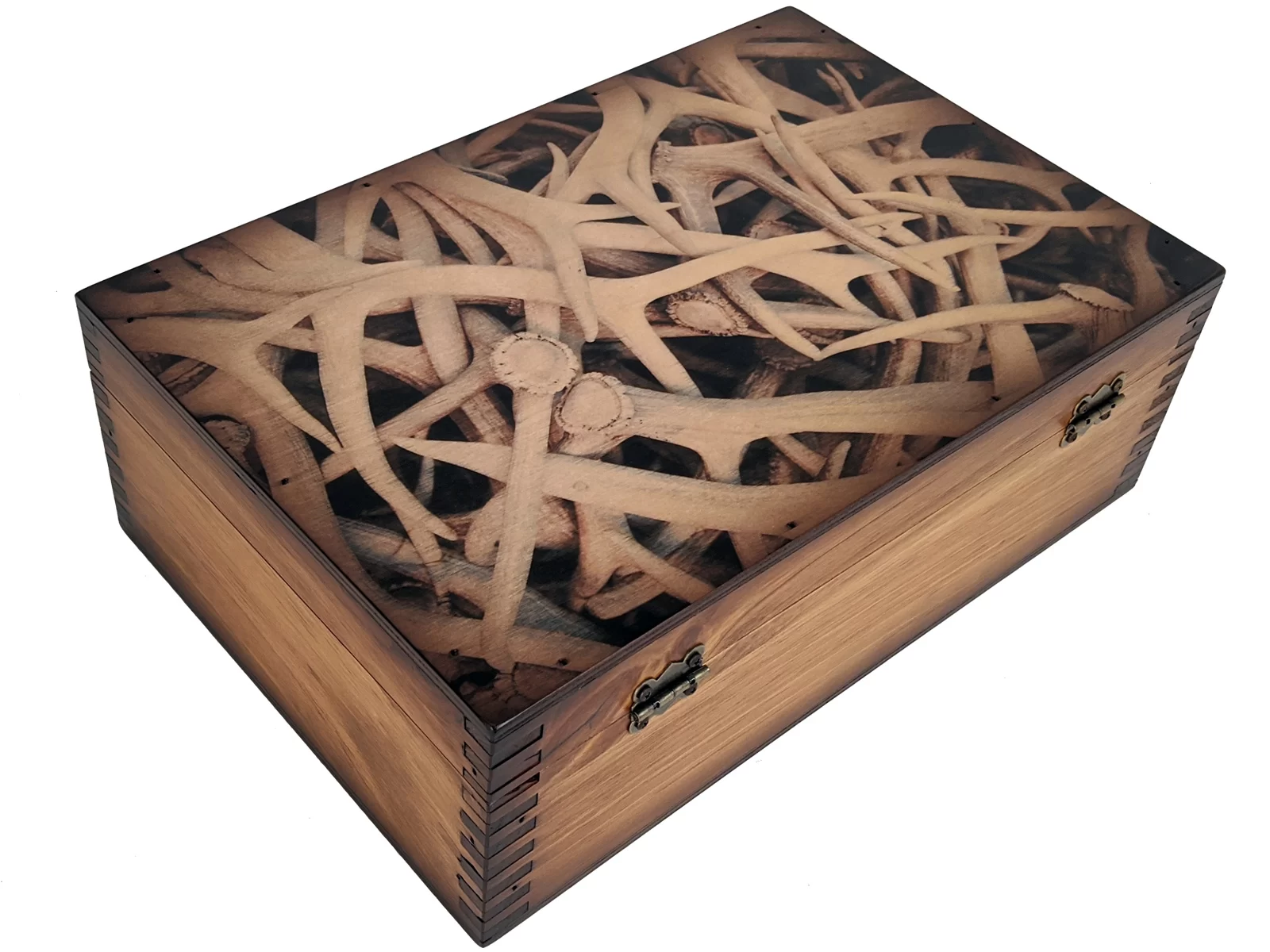 Elk Shed Wooden Memory Box