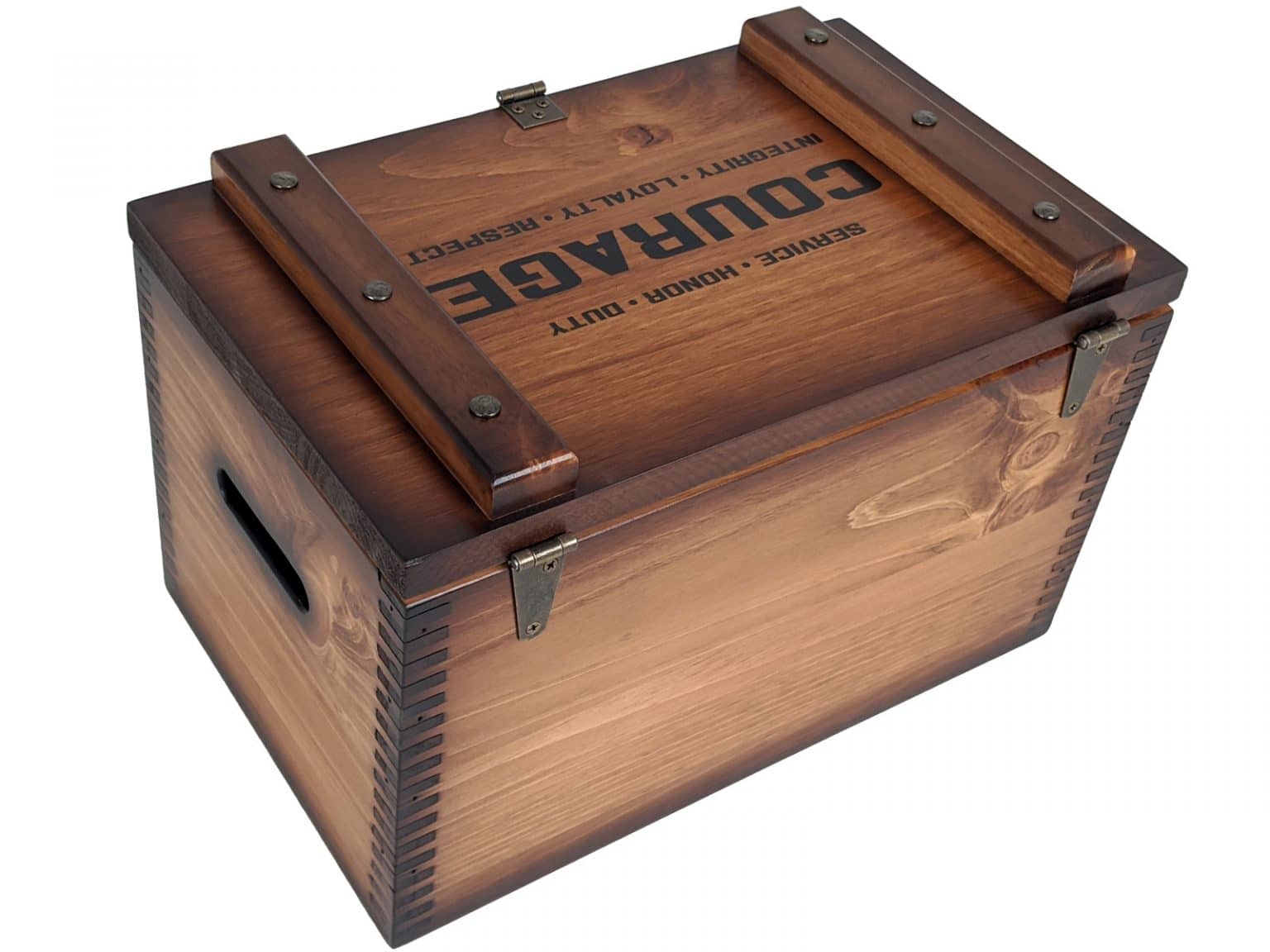 Us Military Values Ammo Box Relic Wood