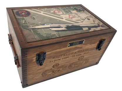 Custom Wedding Card Box - Relic Wood