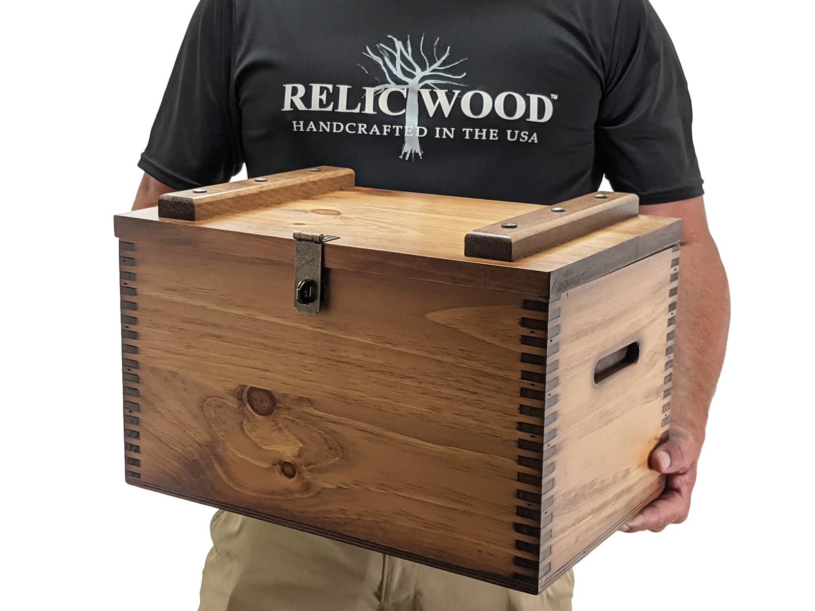 Larger Hardwood Custom Wooden Boxes