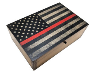Thin Red Line Memory Box
