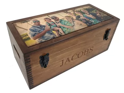 Personalized Wooden Storage Box