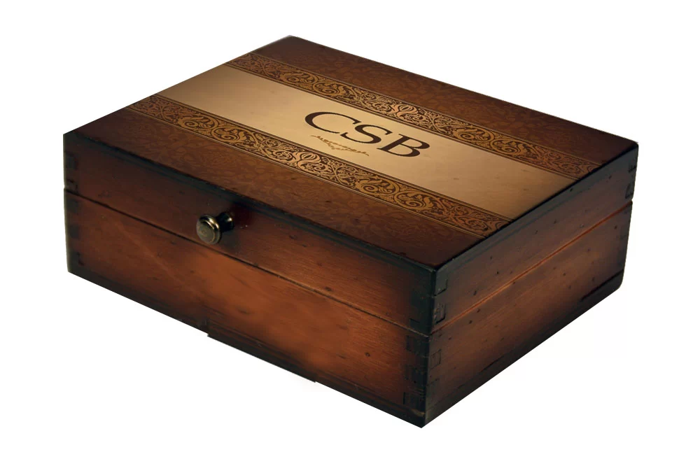Plain Small Wooden Box - Relic Wood