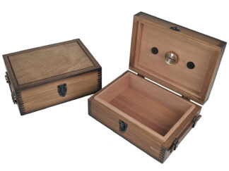 Plain Humidor - Desktop Cigar Box