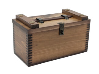 Plain Wooden Shooters Box
