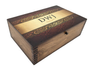 Vintage Monogram - Custom Wooden Memory Box
