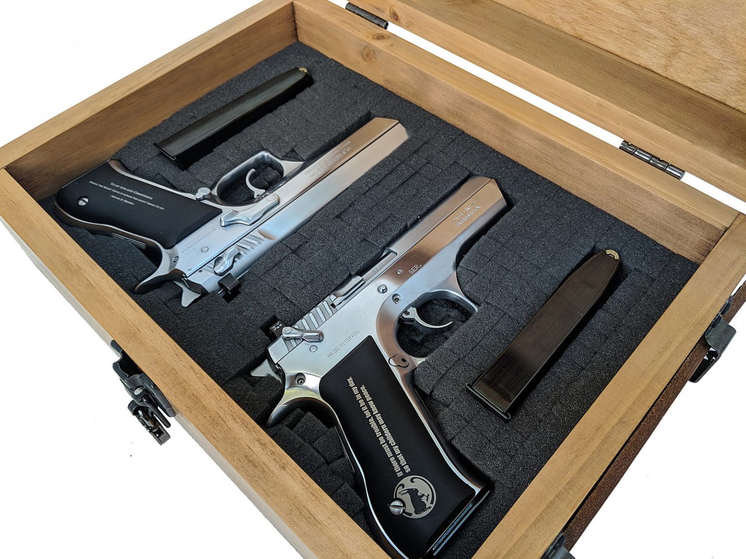 presentation cases for pistols