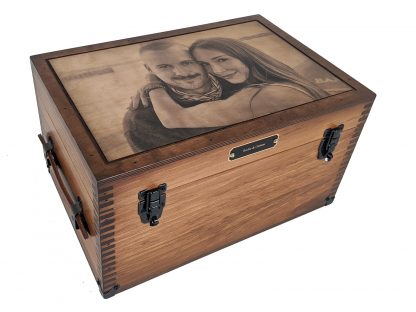 Custom Large Keepsake Box Relic Wood, Handcrafted Wooden Memory Boxes