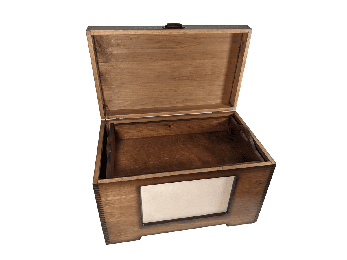 Custom Small Jewelry Box - Relic Wood