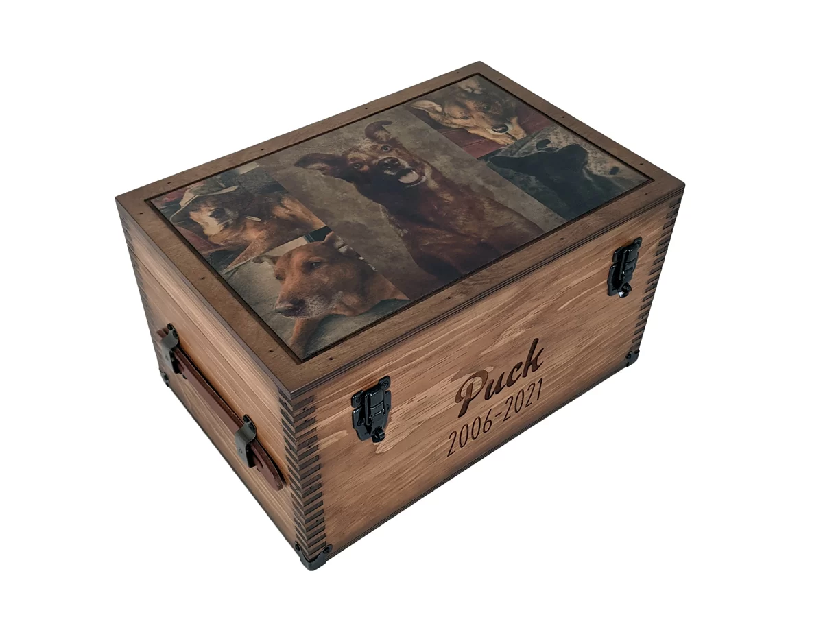Personalized Memory Box for Couples