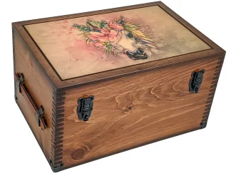 Watercolor Unicorn Keepsake Box