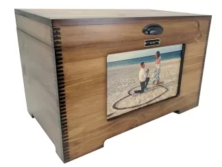 custom wood trunk