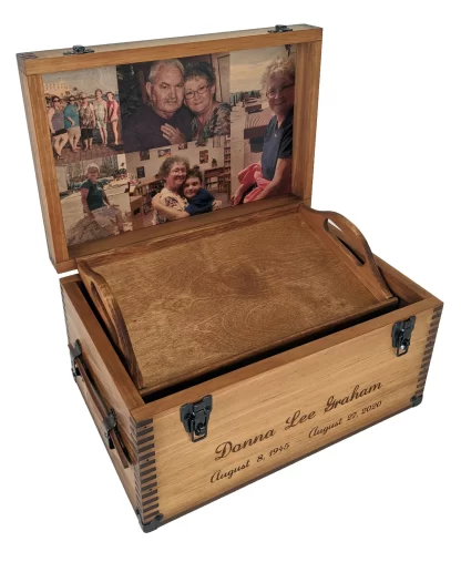 Decorative Wooden Box for Keepsake and Memory - Card Box Decorative Box  Baby Keepsake Box Memory Box Stash Box Wedding Card Box Storage Box Jewelry