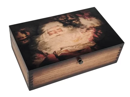 Santa Claus Wooden Box