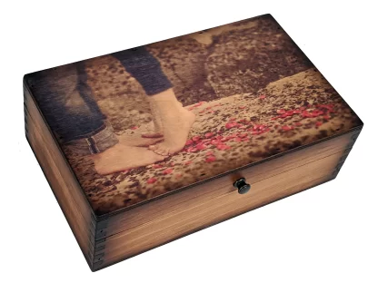 Young Love Medium Wood Box