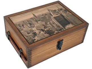 Manhattan New York Humidor Cigar Box