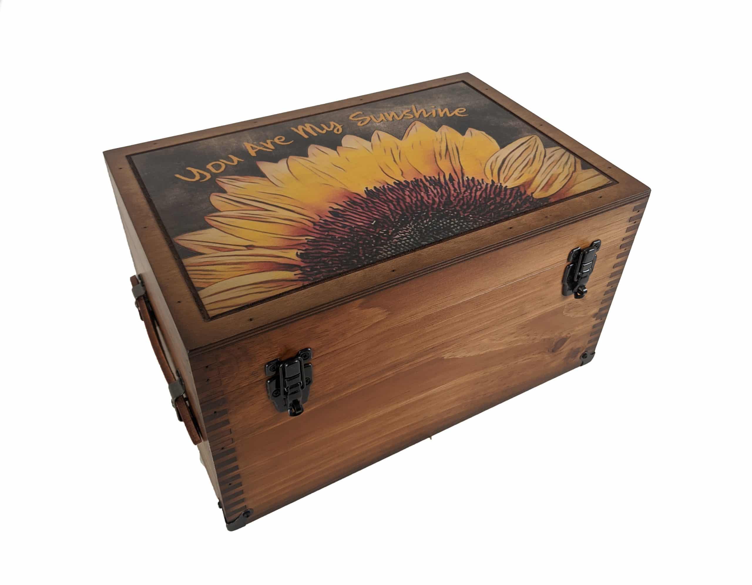 You are my sunshine book box – Words on Wood