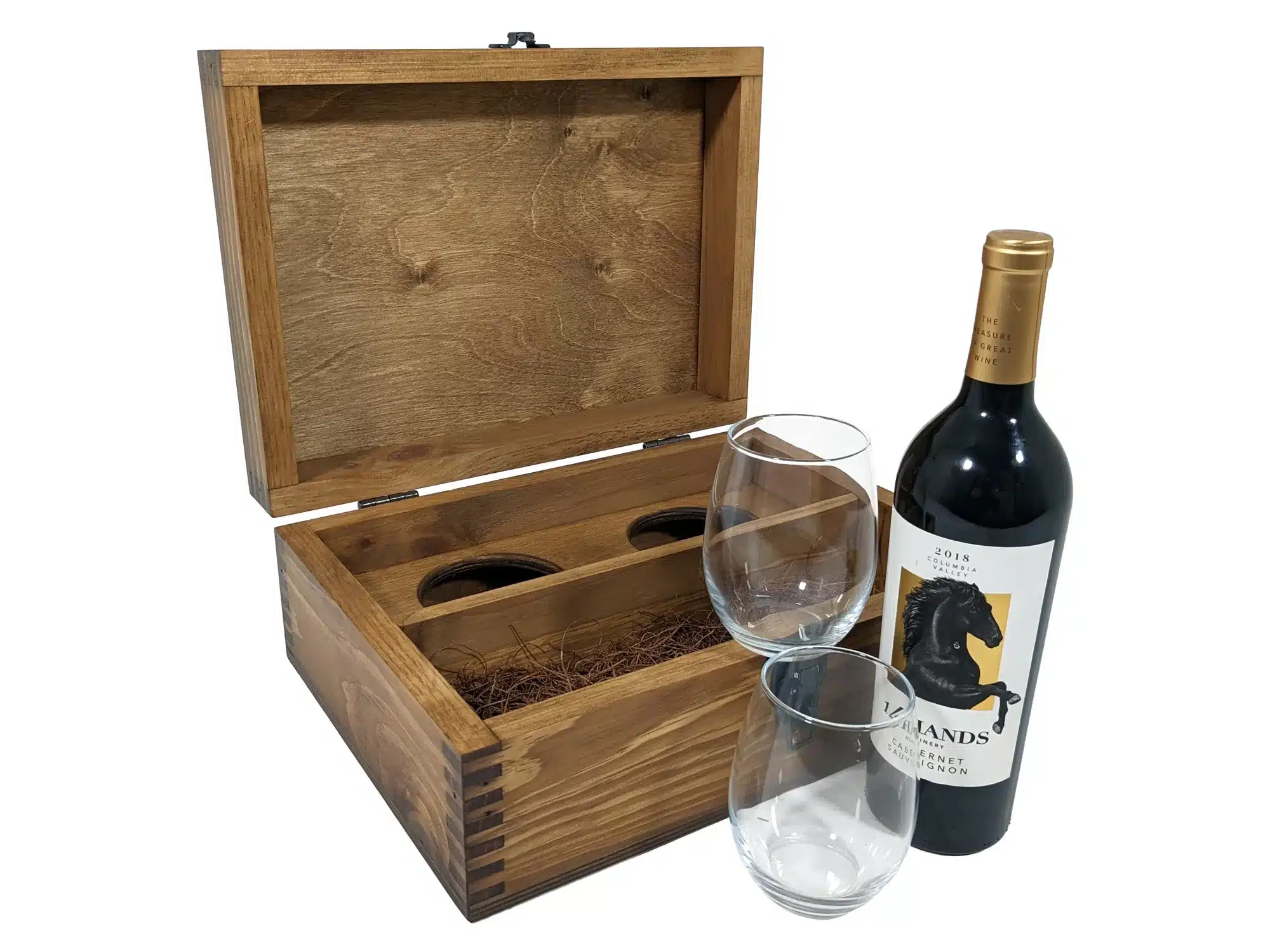 Wine and Flower Gift Box – Confetti Gifts