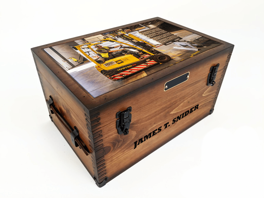 Custom Wooden Storage Box - Relic Wood