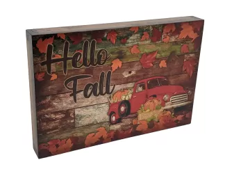 Hello Fall Wall Art