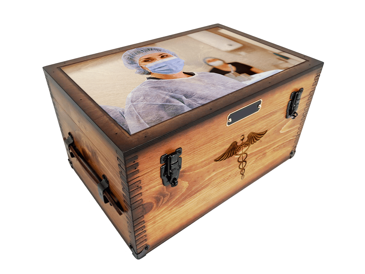 Custom Wedding Keepsake Box