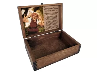 obituary memory box