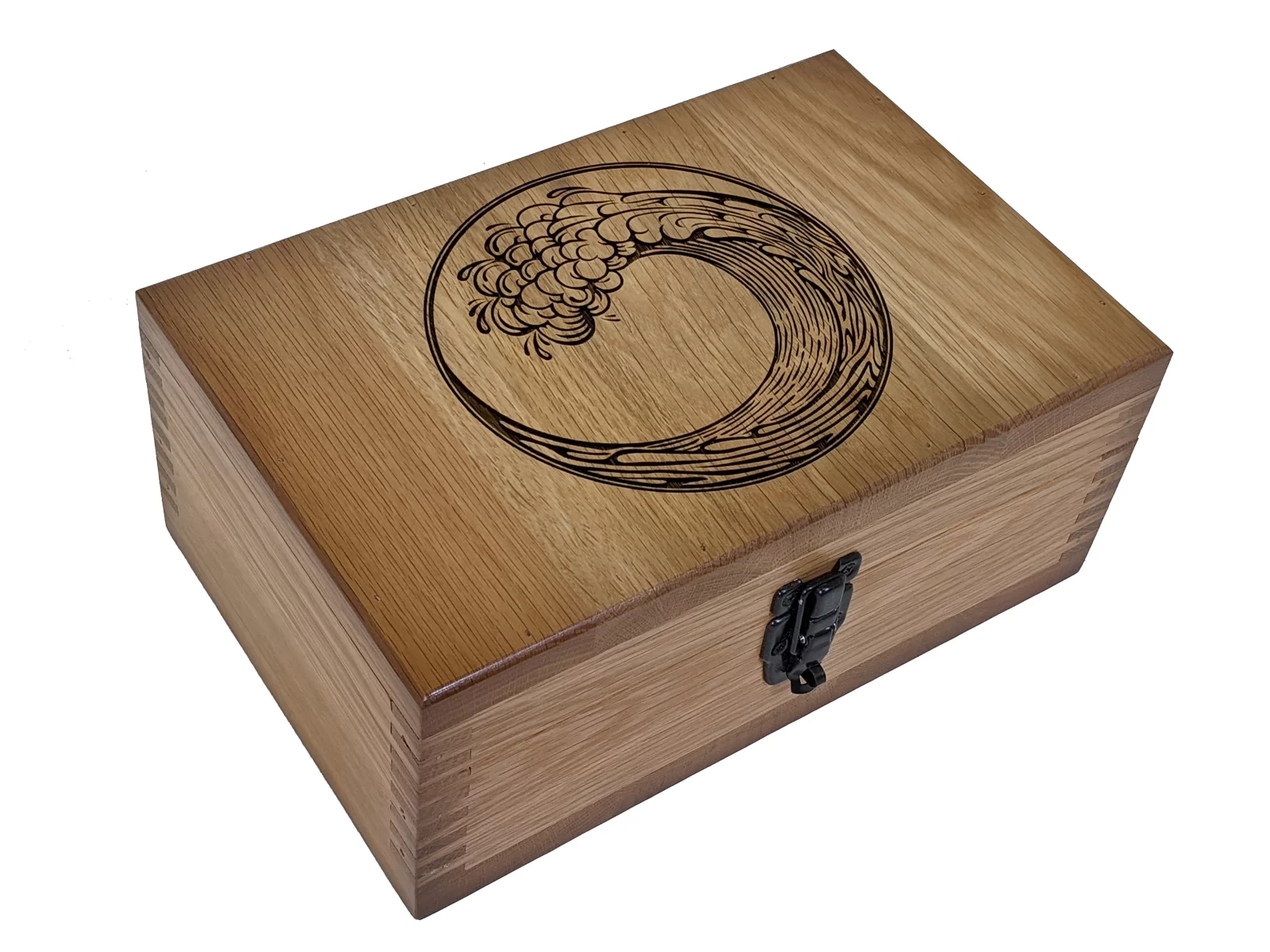 Details about   Octopus S Oak Jewellery Box 6x4 Photo Window FREE ENGRAVING Marine Gift 249 