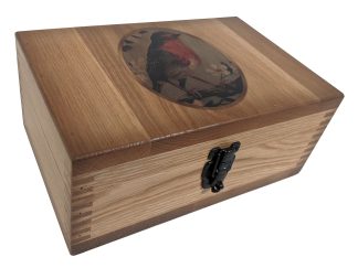 Limited Edition Custom Memory White Oak Box
