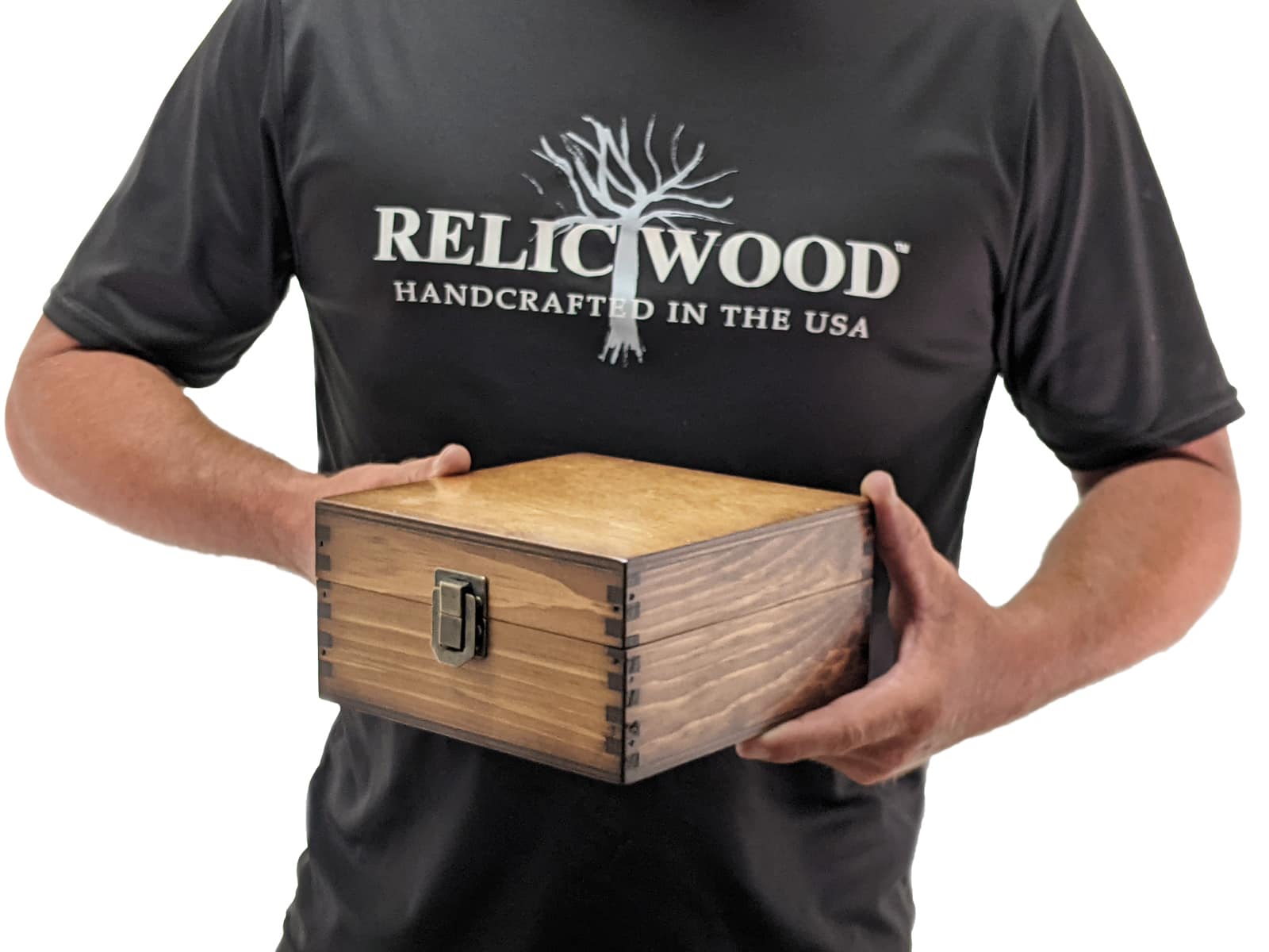 Custom Small Wooden Box - Relic Wood