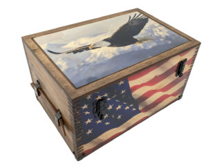 Patriotic Eagle Keepsake Box - On Sale Now